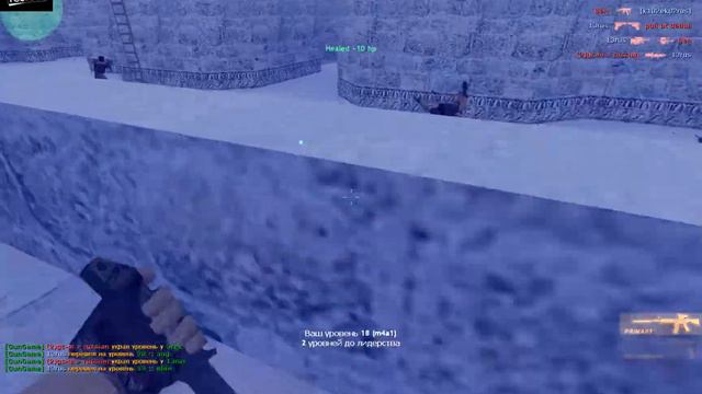 cs 1.6 GunGame Zlata инкогнито против ТОП 1: Декласс 13rus смотреть онлайн