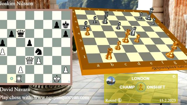 David Navara vs Joakim Nilsson смотреть онлайн