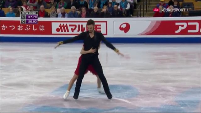 Gabriella Papadakis & Guillaume Cizeron 2016 Worlds SD (Eurosport France) смотреть онлайн