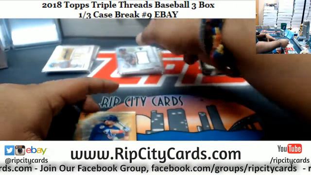 2018 Triple Threads Baseball 3 Box #9 EBAY смотреть онлайн