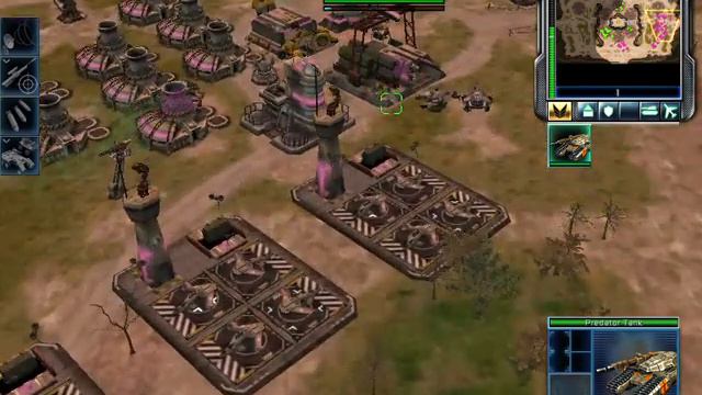 Command & Conquer 3 Tiberium Wars - VS. HARD GDI (AI) смотреть онлайн