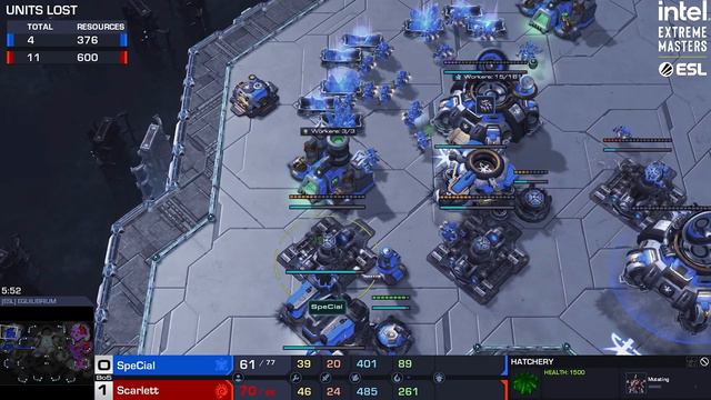 Scarlett vs. SpeCial - SC2 bo5 ZvT $500,000 Qualifying Match смотреть онлайн