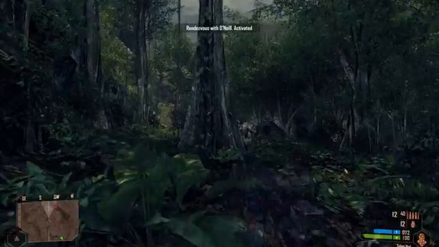 Crysis Warhead DX10 64Bit Enthusiast 1680x1050 - Jungle Section смотреть онлайн