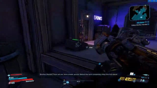 Follow Brother Mendel Holy Spirits Borderlands 3 смотреть онлайн