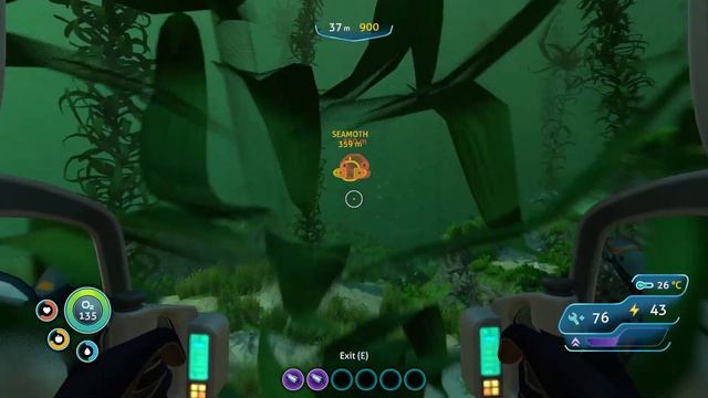 Retreving Prawn Suit Subnautica смотреть онлайн