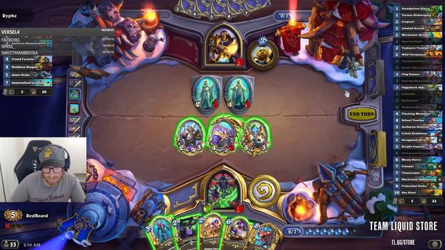 Ambassador Faelin Demon Hunter Full Arena Run | Voyage to the Sunken City | Hearthstone смотреть онлайн