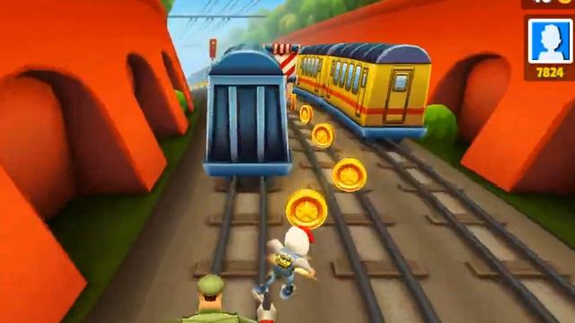 Subway Surfers (прохождение) Ч. 3 Продолжаем играть смотреть онлайн