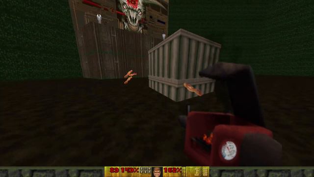 DOOM 2 Toomanysupershotguns.pk3 Icon of Sin Boss fight смотреть онлайн