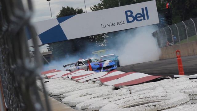 Francis Tassé Leading Alex Blanchette - Formula Drift Canada Round 3 2015 смотреть онлайн