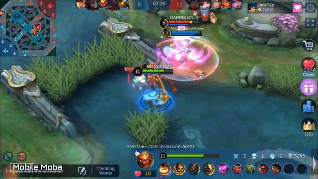 Hyper Carry Sun Destroy The Meta Heroes - Top Global Sun JackTzy - Mobile Legends Gameplay смотреть онлайн