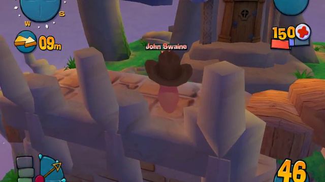 Играем Worms 4 (кампания ) #3 смотреть онлайн