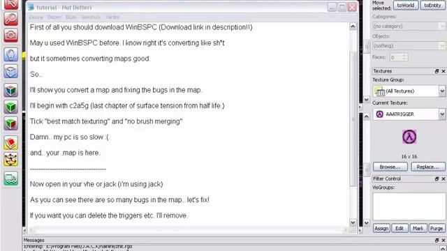 [Mapping Tutorials #1] - How To Decompile A Map With WinBSPC (GoldSource) смотреть онлайн