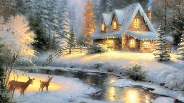 Traditional Christmas Songs Best of 2020 by Thomas Kinkade смотреть онлайн
