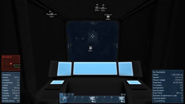 Space Engineers - Ep 5 - The DRILL (New Mining Ship) смотреть онлайн