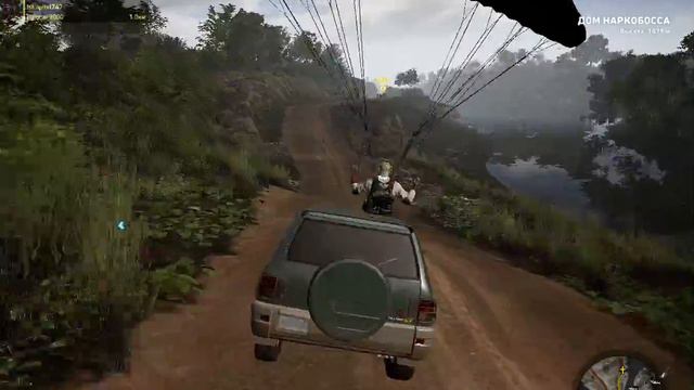 Tom Clancy's Ghost Recon Wildlands. Езда с парашютом смотреть онлайн
