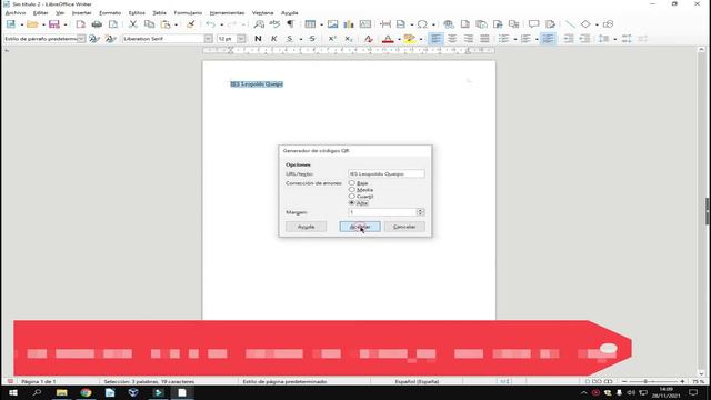 Como crear un código QR con libreoffice 2022 смотреть онлайн