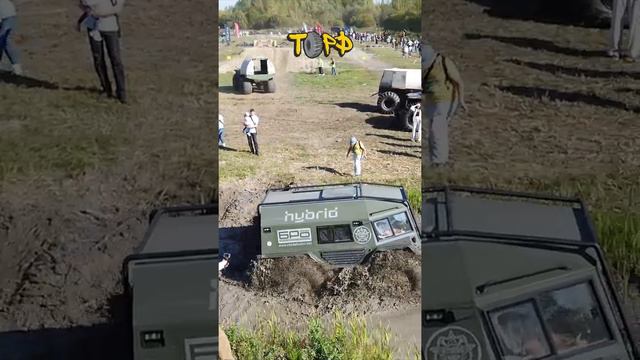 Прохождение трассы на гибридном вездеходе БРо смотреть онлайн