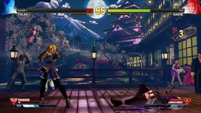 STREET FIGHTER V Falke vs Karin смотреть онлайн
