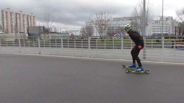 Техническая тренировка на коньковых роллерах, Марьино, 13.11.2021 смотреть онлайн