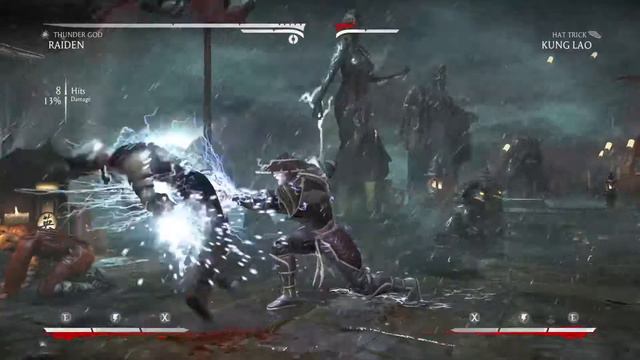 Mortal Kombat XL RAIDEN X-Ray - Fatalities - Brutalities