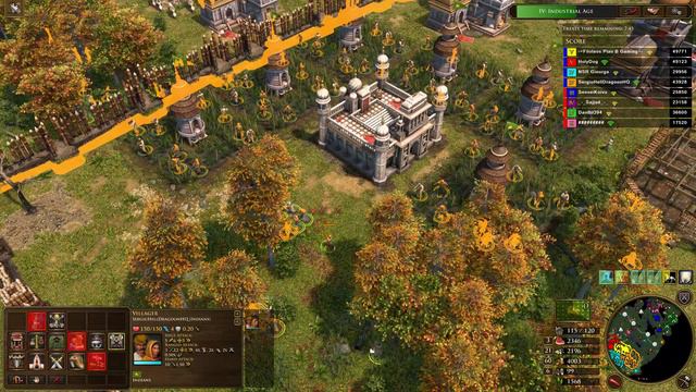 Age of Empires 3 DE - 4v4 INDIANS AT WAR | Multiplayer Gameplay смотреть онлайн
