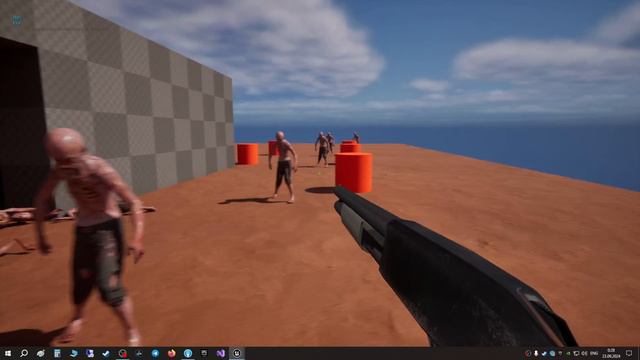 red barrel explosion zombie death смотреть онлайн