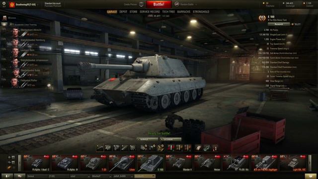 WoT Tank Review: E100 (Tier 10) [EN][HD] | World of Tanks смотреть онлайн