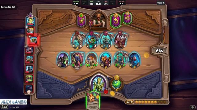 GOLDEN CHARLGA WITH WARDEN - Hearthstone Battlegrounds | Alex Lambo смотреть онлайн