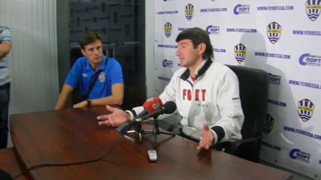 Николай Федорко. После матча с ФК "Одесса" смотреть онлайн