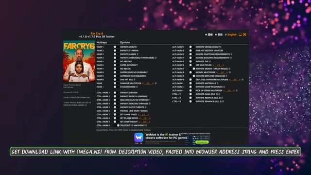 Updated FLiNG trainer for Far Cry 6 | Trainer tutorials смотреть онлайн