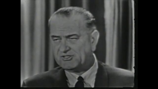 President Johnson's Remarks on Vietnam at Johns Hopkins University, 4/7/65. MP549. смотреть онлайн