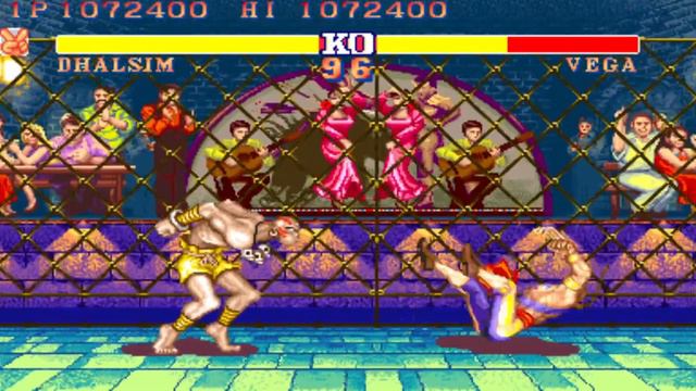 Street Fighter 2 Hack 💥 Super Golden (Hardest) 💥 DHALSIM vs VEGA смотреть онлайн