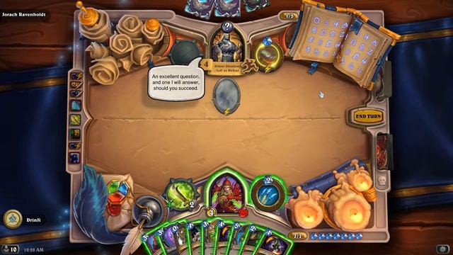 How to beat Jorach Ravenholdt / Book of Heroes: Valeera / Hearthstone смотреть онлайн