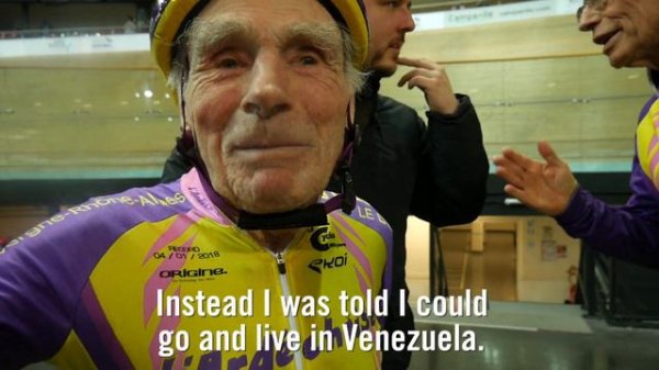 Robert Marchand: Riding strong at 106 years old