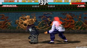 Tekken 3 Every Player With Jin Kazama 10 Hit Combo Use LoLLoLLoLLoLoL