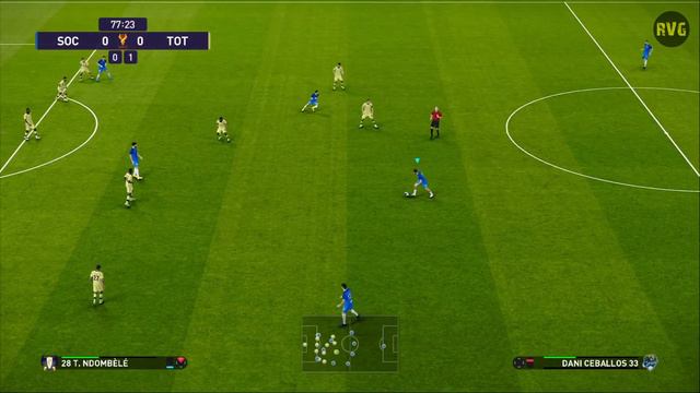 PES 2021 - Sochi 1 - 0 Tottenham 1/4 Серия пенальти Кубка Европы 2022 год Матч №12 смотреть онлайн