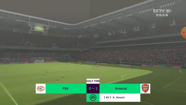 PSV Eindhoven vs Arsenal Live today Champions League Group B Happening now // FIFA 24 смотреть онлайн