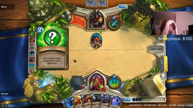 Forsen's Arena Miracle Rogue - Hearthstone смотреть онлайн