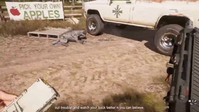 Poor Boomer gets hit by a truck in Farcry 5 смотреть онлайн
