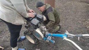 Завершил ремонт стиральной машины. Вспашка огорода.