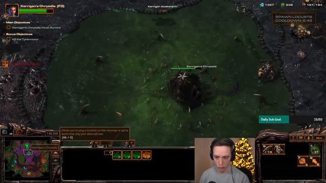 StarCraft 2: NIGHTMARE Difficulty Heart of the Swarm! (Ep. 27) смотреть онлайн