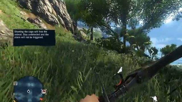 Far Cry 3 Outpost liberation with Recurve Bow. смотреть онлайн