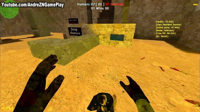 Counter Strike 1.6 Server Alternative Zombie®[Free|͇̿V͇̿I͇̿P͇̿|+Knife+FastDL+JP|ZM] смотреть онлайн