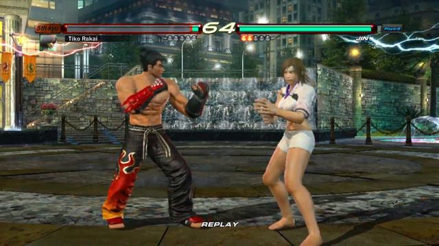 Tekken 6 Asuka(barefoot) Vs Jin(Lose) смотреть онлайн