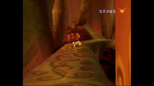 Rayman 2 - Niveau 10 : Le sanctuaire de pierre et de feu PS1 смотреть онлайн