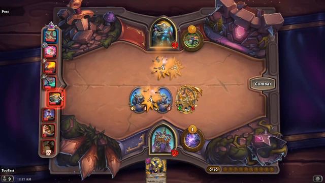Double Bolvar shield power - Hearthstone battlegrounds смотреть онлайн