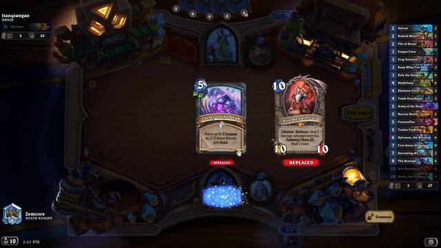Excavating the Azerite Rat in Death Knight | Hearthstone смотреть онлайн