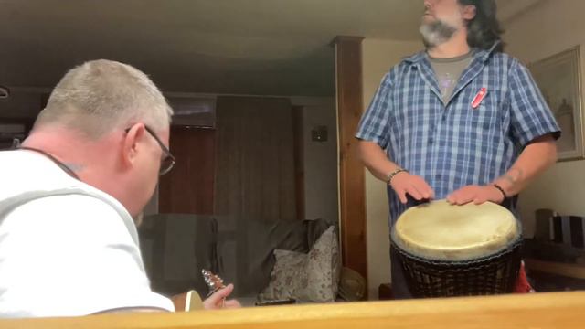 Alone - Blues Travelers cover with conga John смотреть онлайн