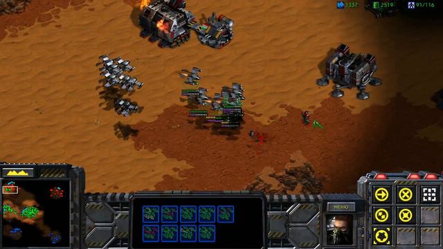 StarCraft BroodWar Remastered Серия 12 Атака на Корхал смотреть онлайн