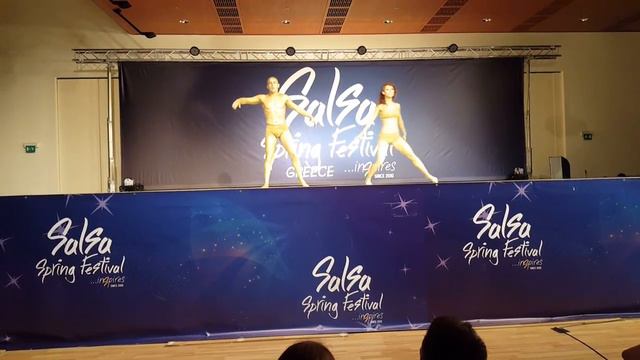 George Tsi & Elena @ 8th Salsa Spring Festival (Afro Fusion Show) смотреть онлайн